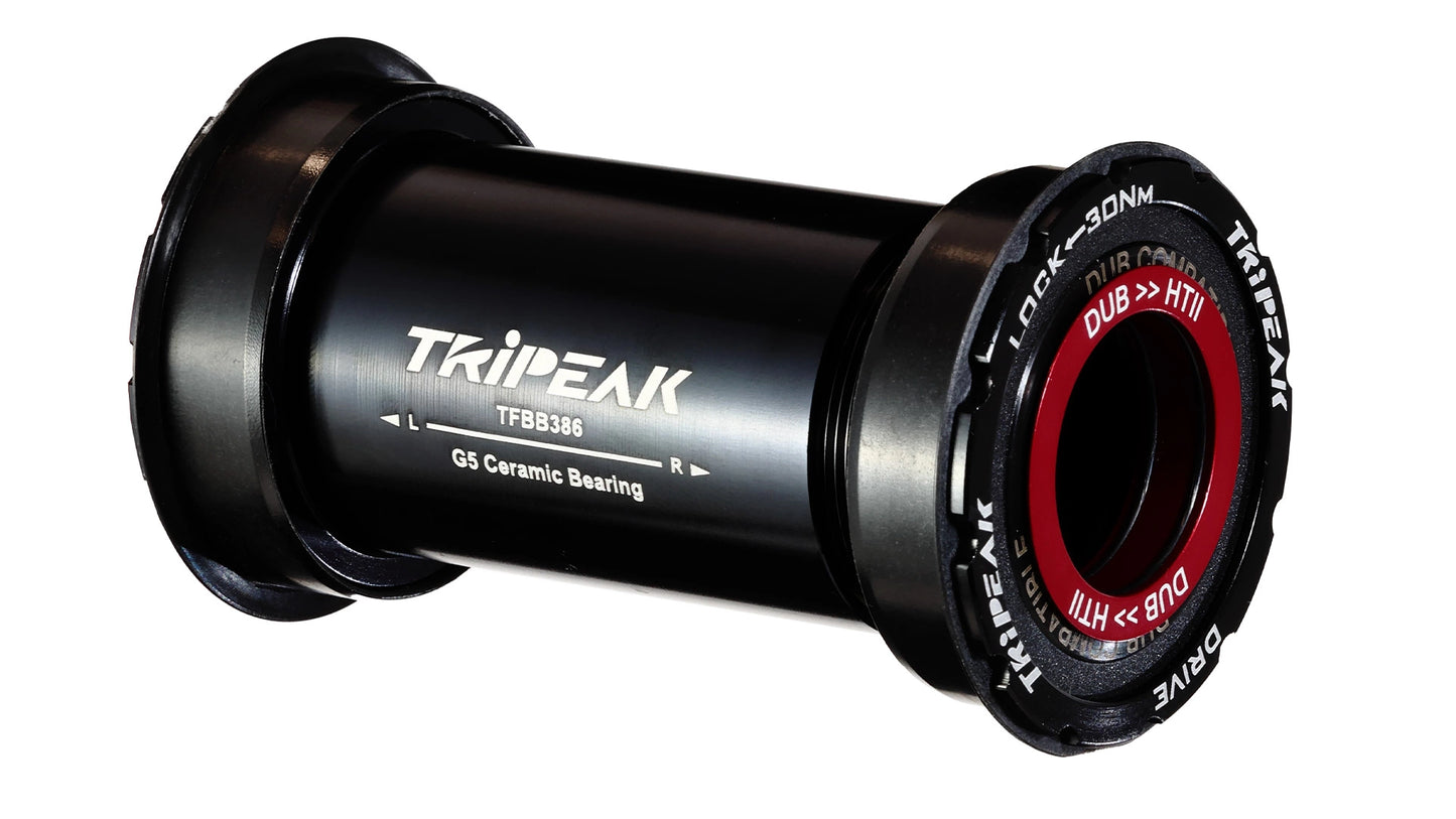 Tripeak BB386 86.5mm (Road) : 3-in-1 Core System (HTII / DUB / 3D+)