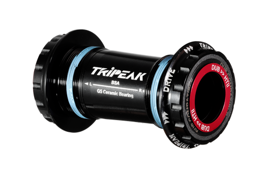 Tripeak BSA (1.37"), 68mm (Road), 24mm (Shimano HTⅡ)/SRAM DUB (Road)/30mm (ROTOR 3D+), 3-in-1 core system