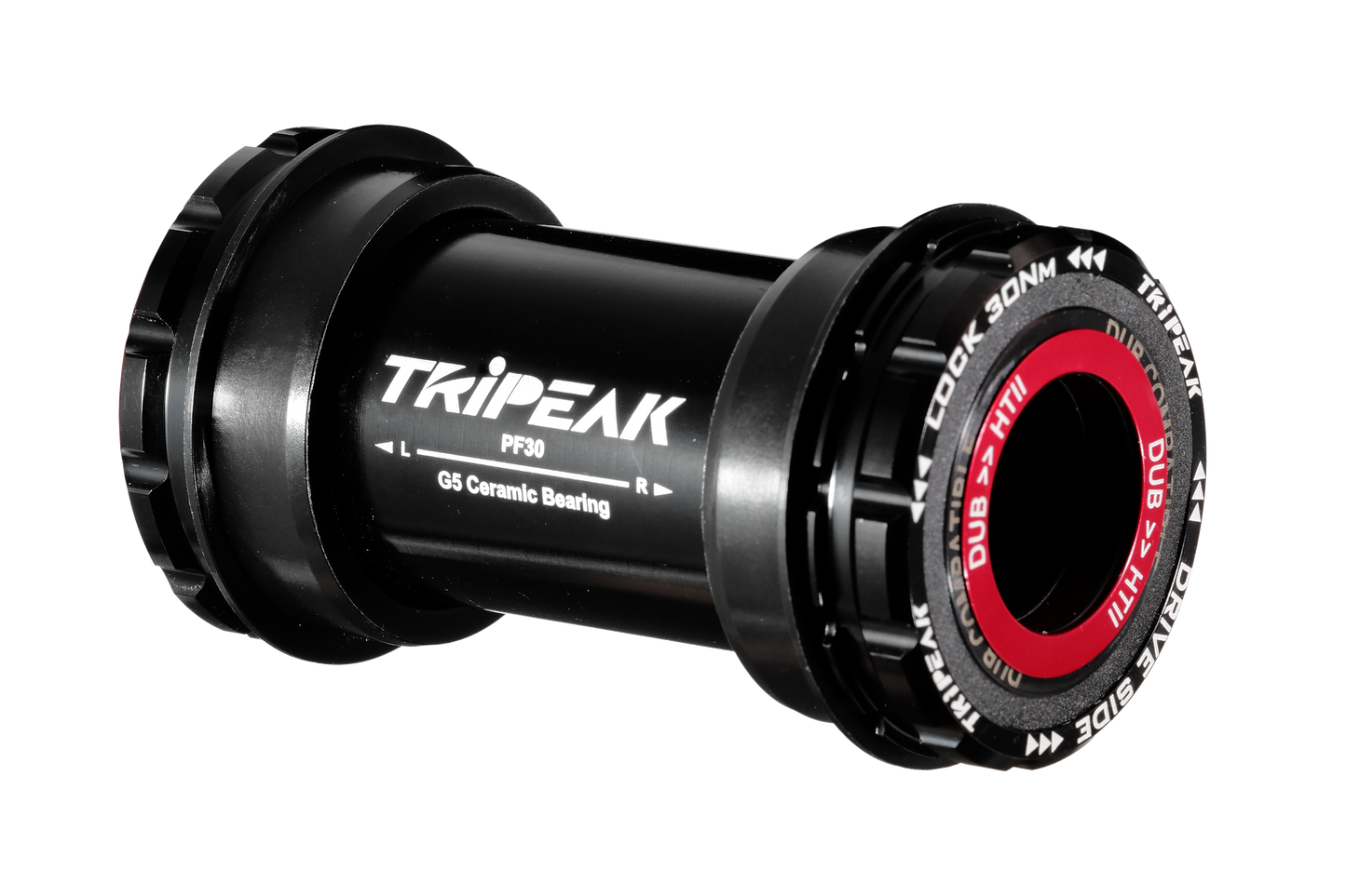 Tripeak 46mm (PF30), 68/73mm (MTB), 24mm (Shimano HTⅡ)/SRAM DUB (Road)/30mm (ROTOR 3D+), TWIST-FIT (Alloy thread ), 3-in-1 core system