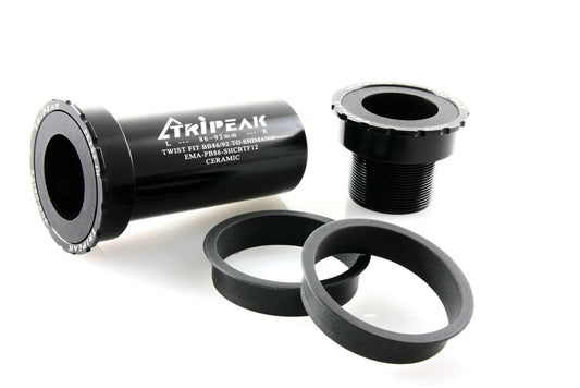 Tripeak 41mm (BB86/92), 86mm (Road)/92mm(MTB), 24mm(Shimano HTⅡ)